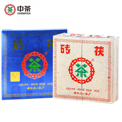 中茶 HT2296记忆1958·茯砖茶(蓝印) 安化黑茶 580克/盒